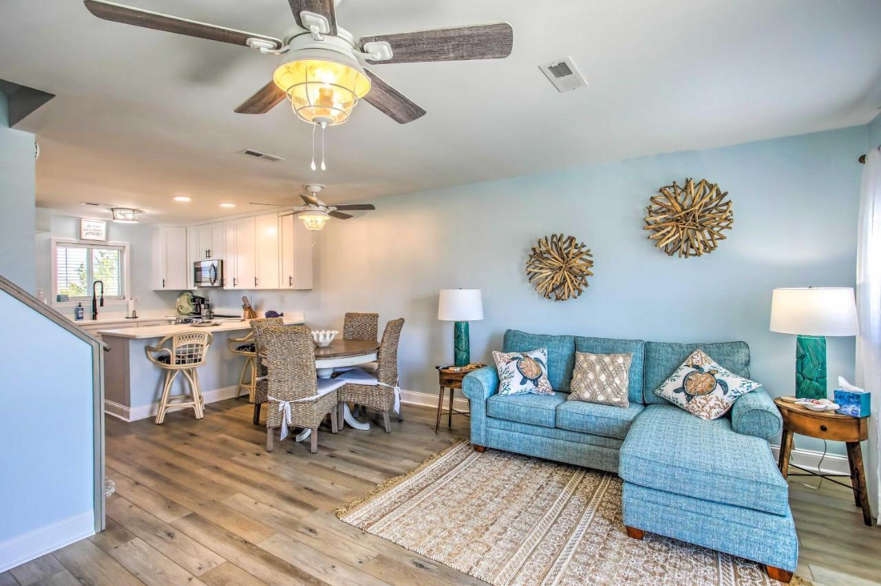 Coastal Oasis With Decks Walk To Holden Beach! Extérieur photo